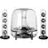 Front. harman/kardon - SoundSticks III 2.1 Multimedia Speaker System (3-Piece) - Clear.