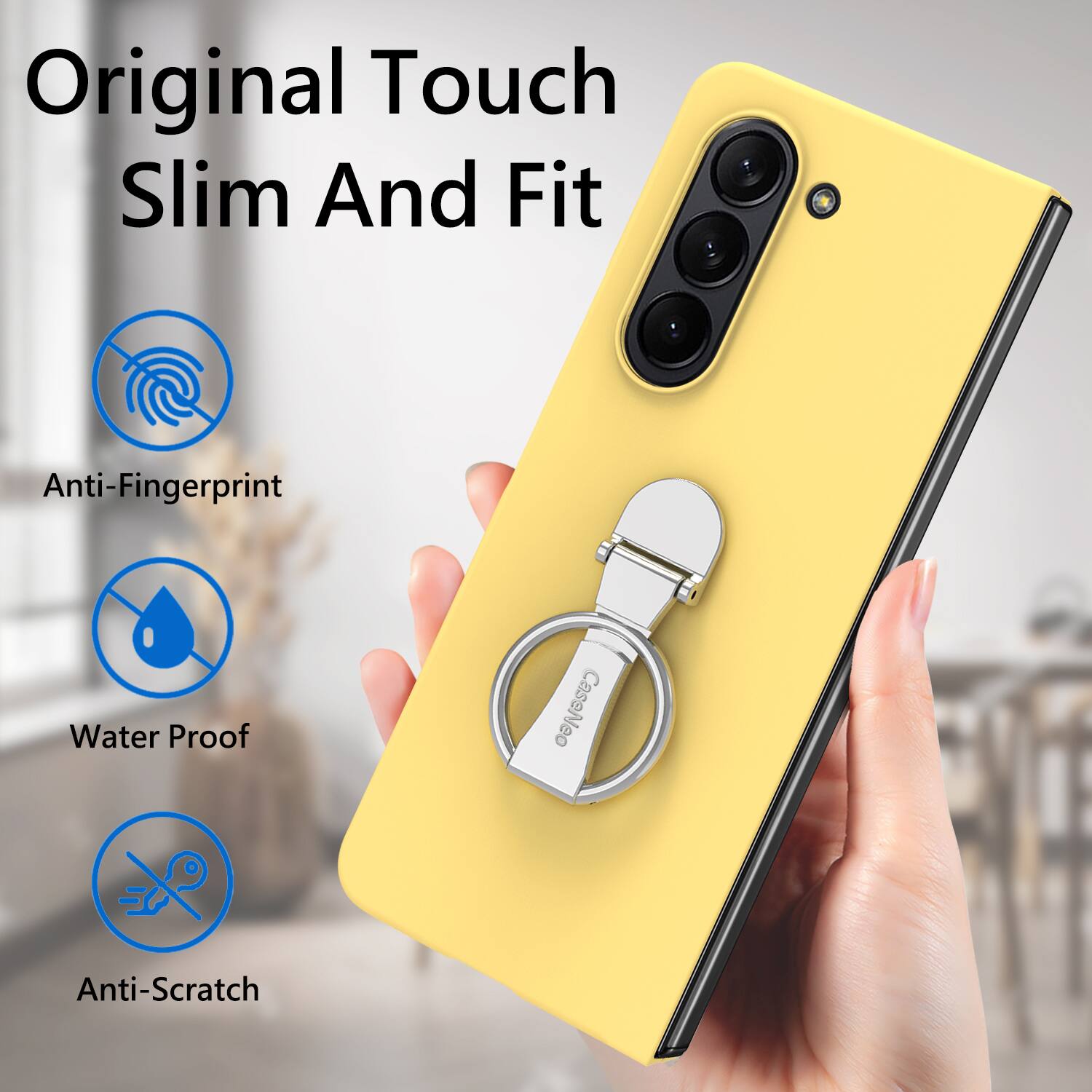 Original Touch Slim And Fit Anti-Fingerprint Water Proof Case Neo Anti-Scratch