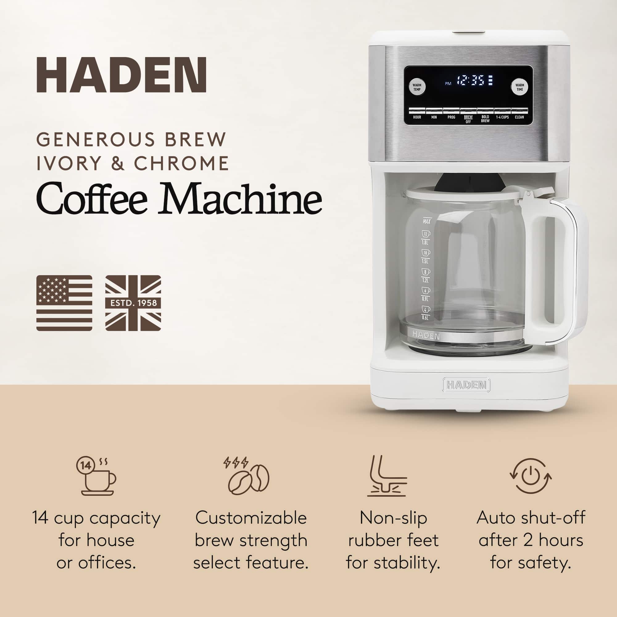 Haden Generous Brew Coffee Maker - Thumbnail 3
