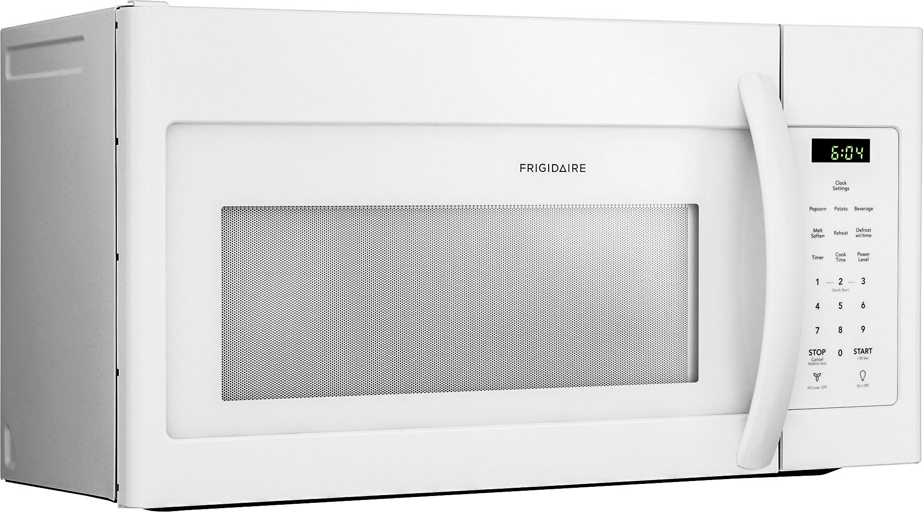 Frigidaire 1.6 Cu. Ft. Over-the-Range Microwave White FFMV1645TW - Best Buy