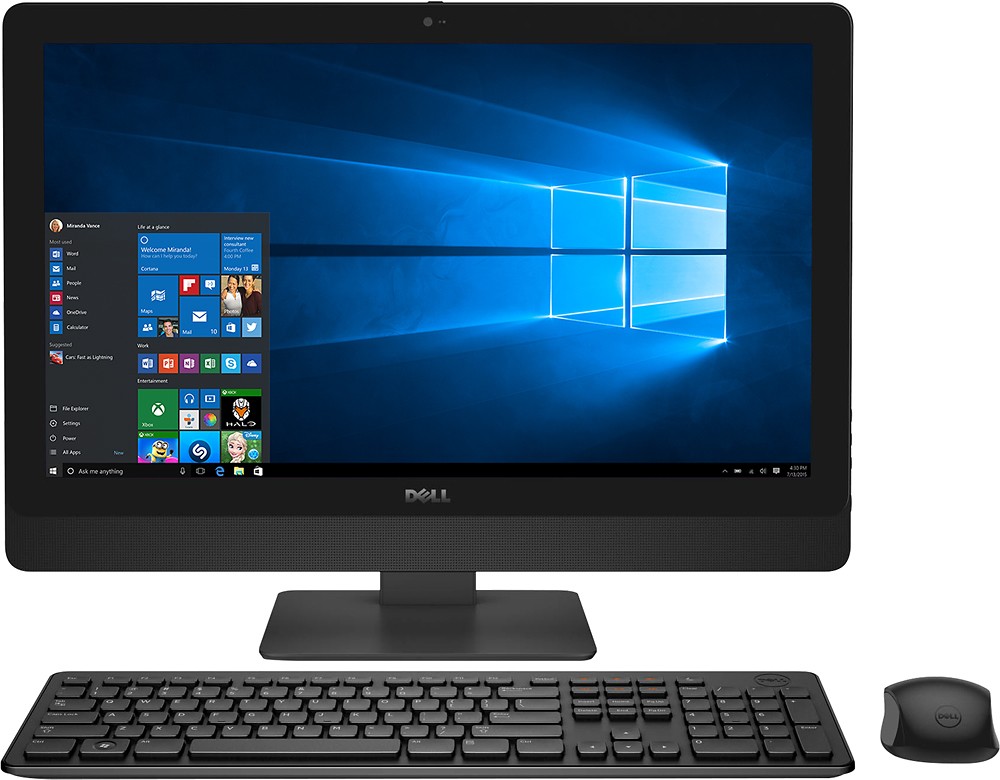 Dell Inspiron 23 Touch-Screen All-In-One Intel Core i3 6GB Memory 1TB Hard  Drive Black I5348-4222BLK - Best Buy