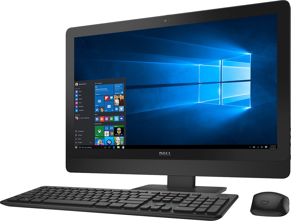 Best Buy: Dell Inspiron 23 Touch-Screen All-In-One Intel Core i3 6GB  Memory 1TB Hard Drive Black I5348-4222BLK