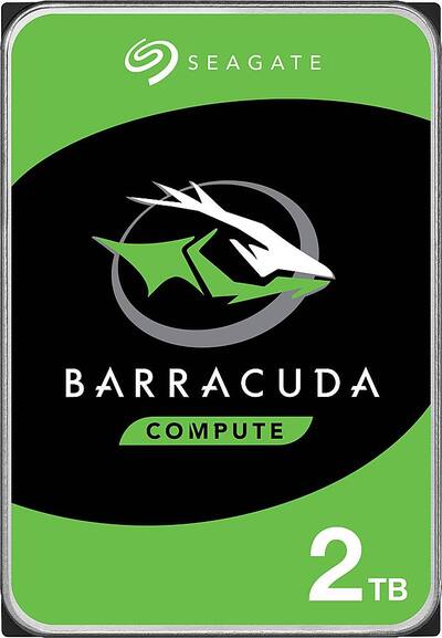 Seagate BarraCuda 2TB Internal SATA Hard Drive for Laptops