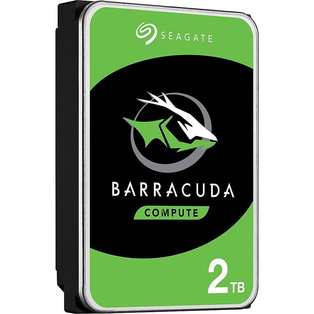 Alt View 12. Seagate - BarraCuda 2TB Internal SATA Hard Drive for Laptops - Silver.
