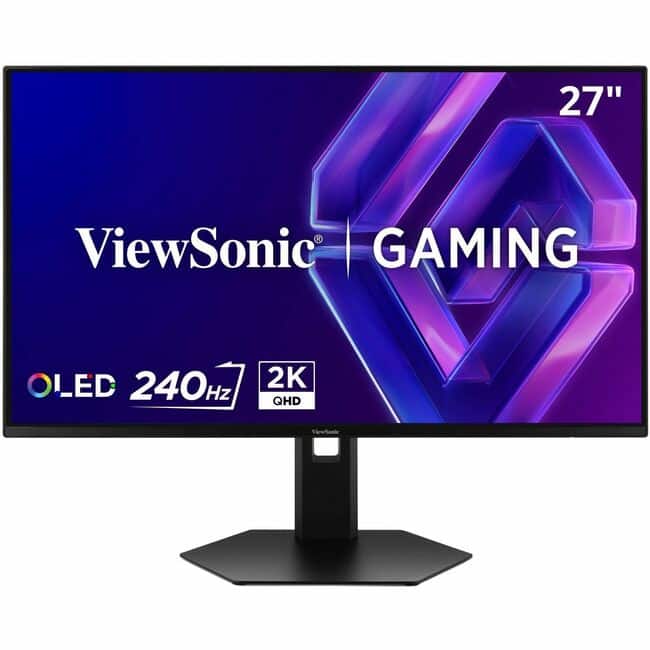 ViewSonic - VX2738-2K-OLED 27 Inch QHD OLED Gaming Monitor with 240Hz, 0.03ms Response Time, AMD FreeSync Premium - Unknown
