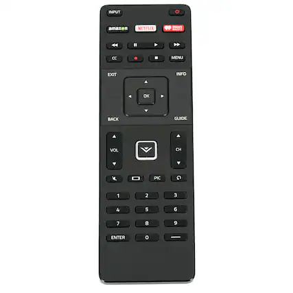 INPUT amazon NETFLIX Heart RADIO CC MENU EXIT INFO OK BACK GUIDE VOL CH PIC 1 2 3 4 5 6 7 8 9 ENTER 0