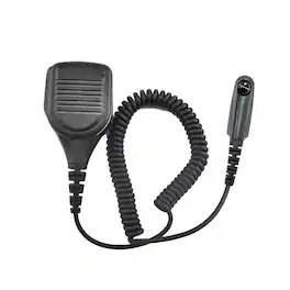 ProMaxPower - PTT Shoulder Speaker Mic for Motorola HT750, HT1250, & Other Radios - Black