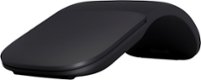 Microsoft - Surface Arc Wireless BlueTrack Ambidextrous Mouse - Black - Front_Zoom