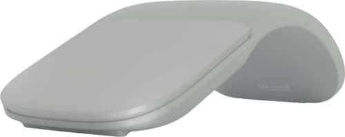 Microsoft - Surface Arc Mouse - Light Grey - Larger Front