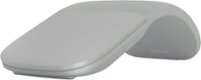 Microsoft - Surface Arc Wireless BlueTrack Ambidextrous Mouse - Light Gray - Front_Zoom