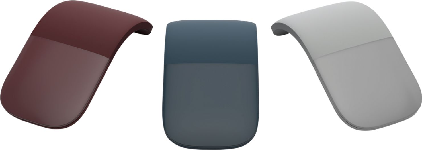 Light Ambidextrous Mouse Microsoft Buy BlueTrack CZV-00001 Arc Wireless - Surface Best Gray