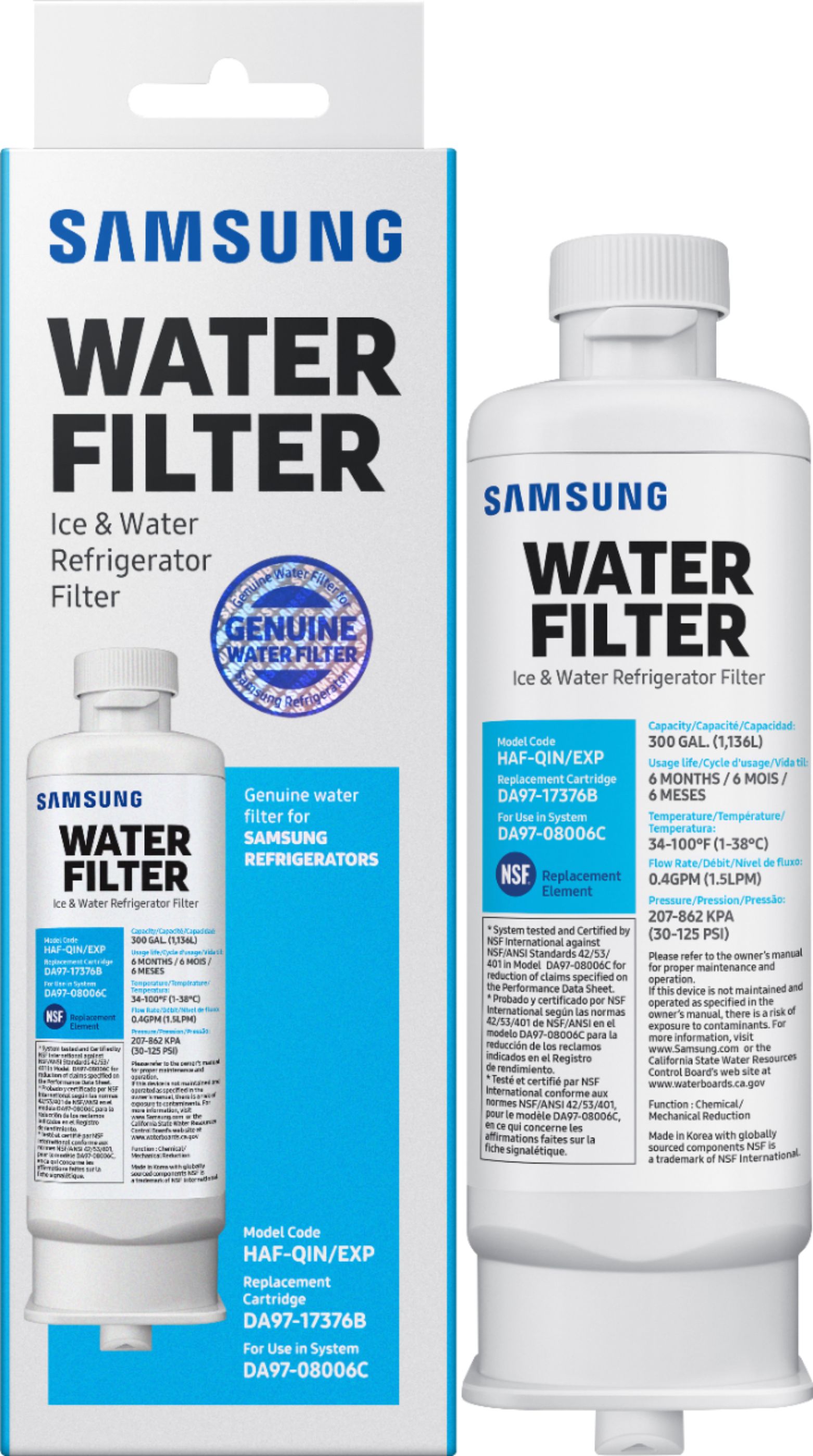 Questions and Answers: Water Filter for Select Samsung Refrigerators ...