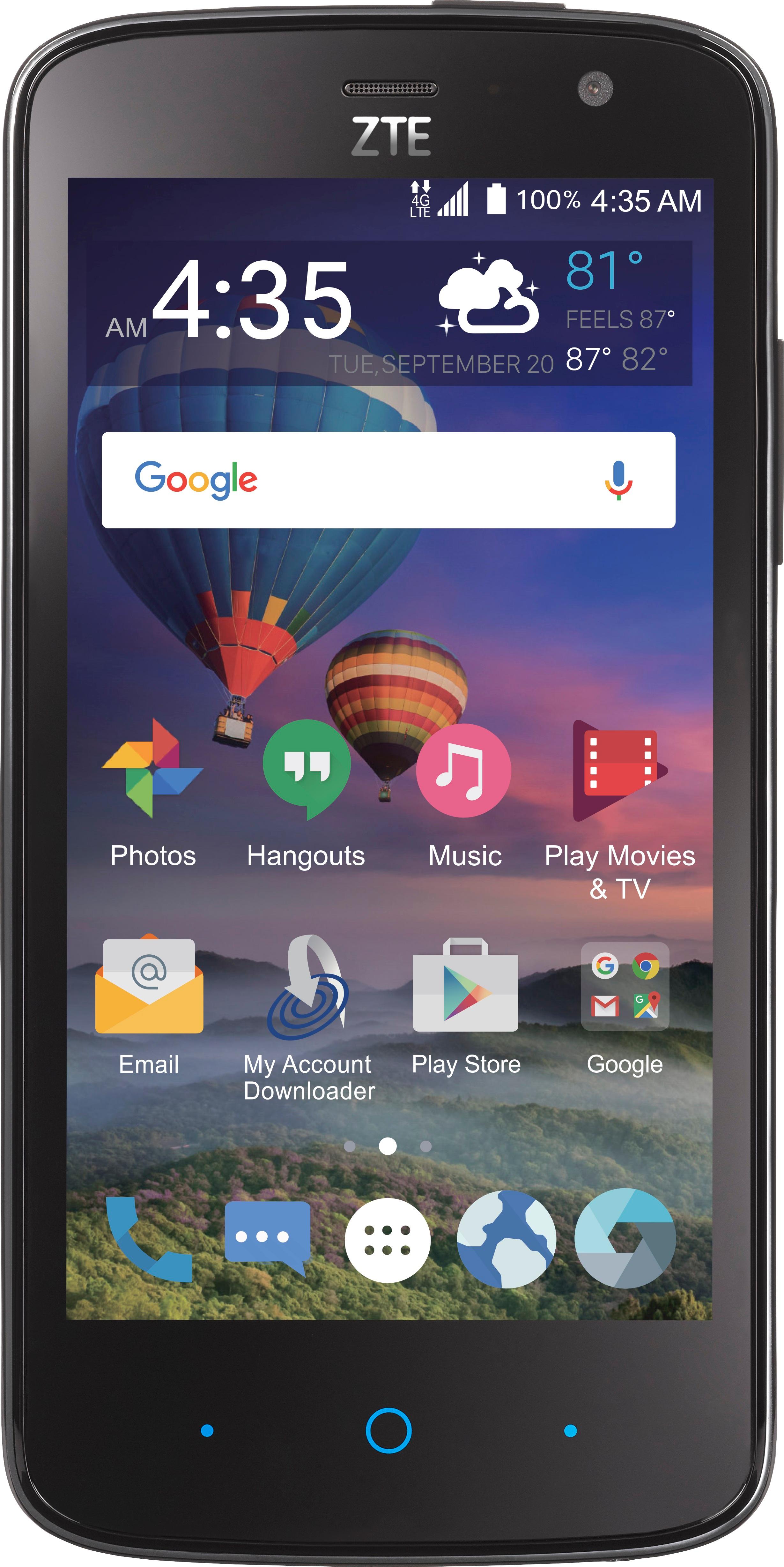 Best Buy: Simple Mobile ZTE Majesty Pro 4G LTE with 8GB Memory Prepaid ...
