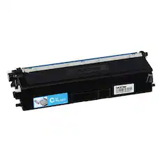 Front. Brother - TN431C Toner Cartridge - Cyan.