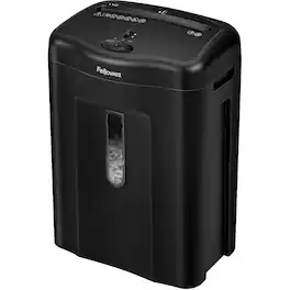 Fellowes - Powershred 11C, 11 Sheet Cross Cut Paper Shredder - Black