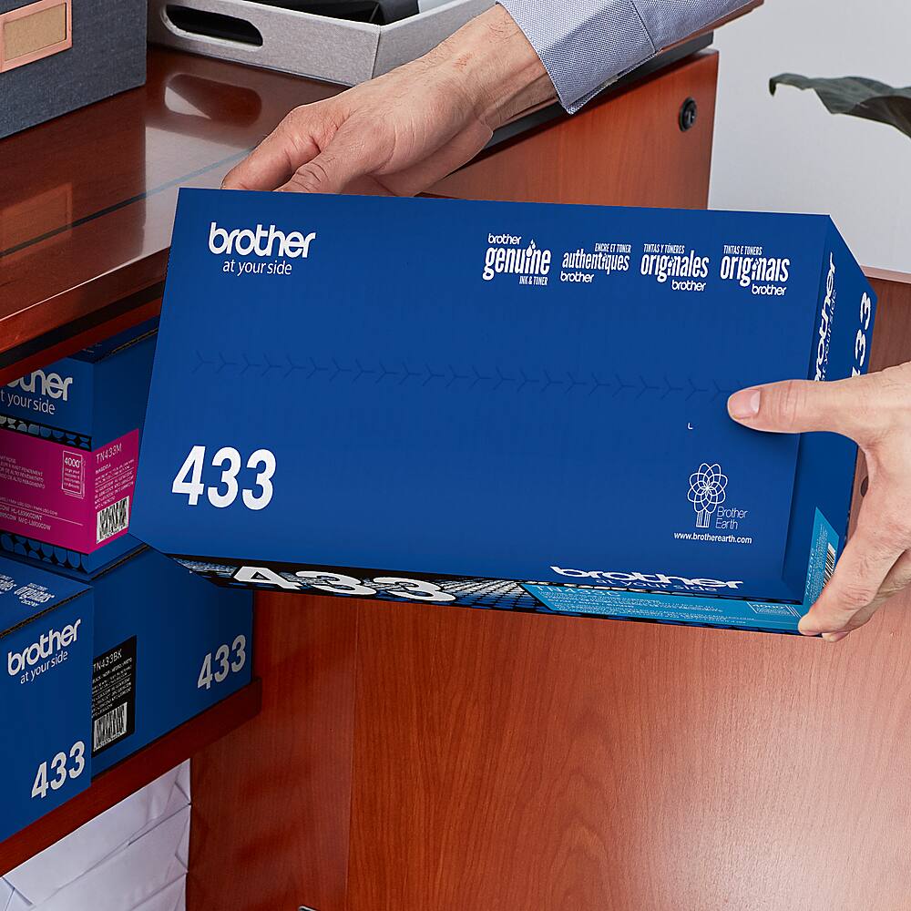 Alt View 12. Brother - TN433C High-Yield Toner Cartridge - Cyan.