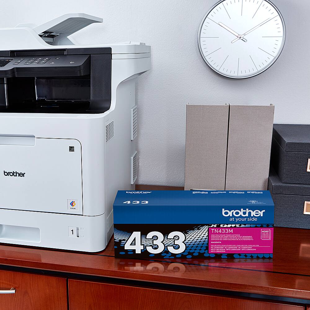 Alt View 11. Brother - TN433M High-Yield Toner Cartridge - Magenta.