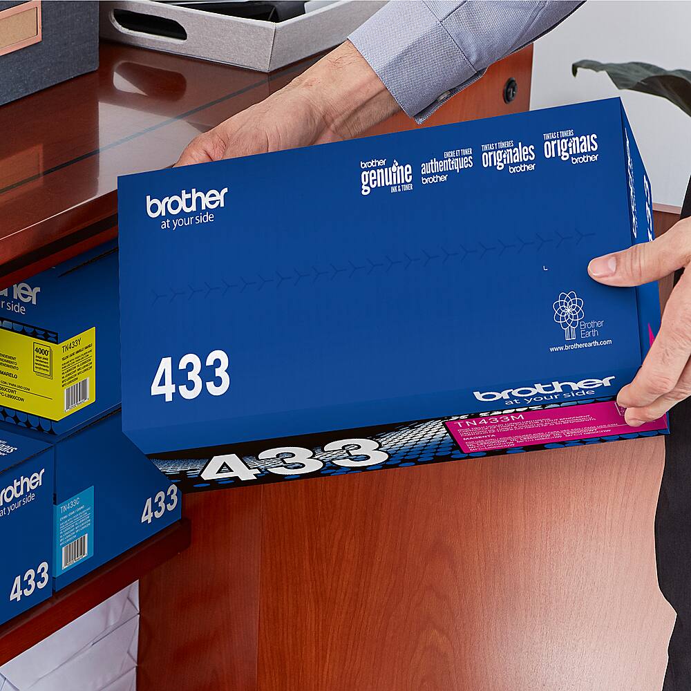 Alt View 12. Brother - TN433M High-Yield Toner Cartridge - Magenta.
