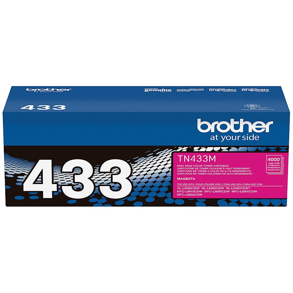 Alt View 13. Brother - TN433M High-Yield Toner Cartridge - Magenta.