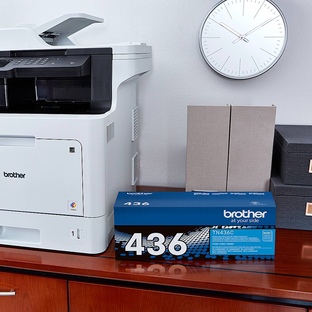 Alt View 11. Brother - TN436C Super High-Yield Toner Cartridge - Cyan.