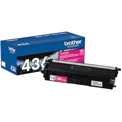 Front. Brother - TN436M Super High-Yield Toner Cartridge - Magenta.
