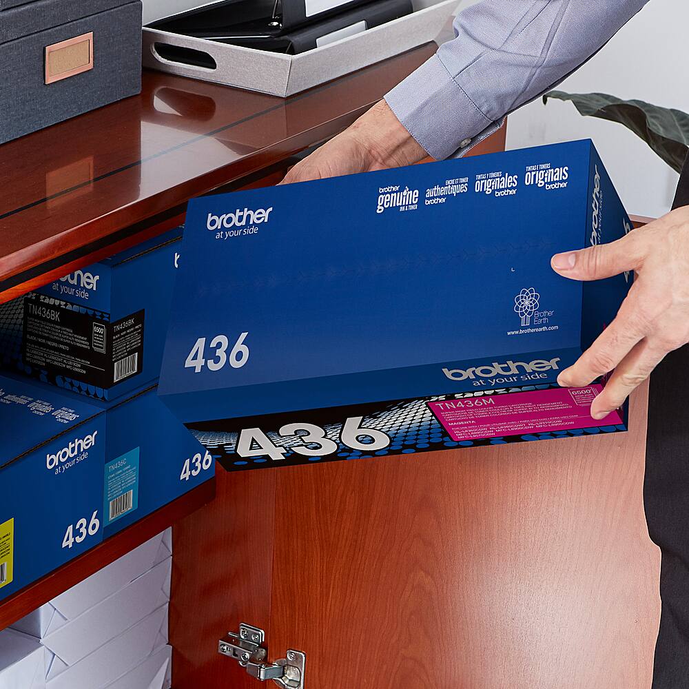 Alt View 12. Brother - TN436M Super High-Yield Toner Cartridge - Magenta.
