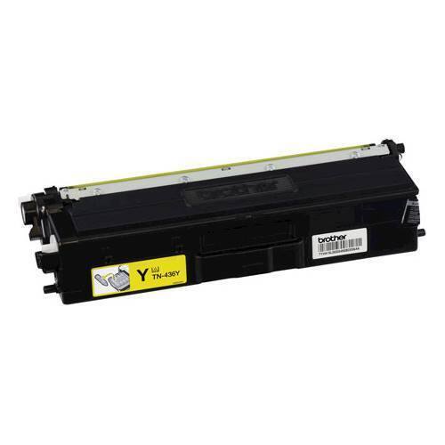 Alt View 1. Brother - TN436Y Super High-Yield Toner Cartridge - Yellow.