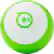 Front. Sphero - Mini App Enabled Robotic Ball - Green.