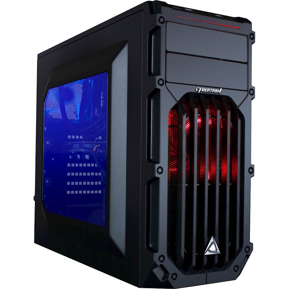 Best Buy Cybertronpc Palladium Desktop Intel Core I Gb Memory Amd Radeon Rx Gb