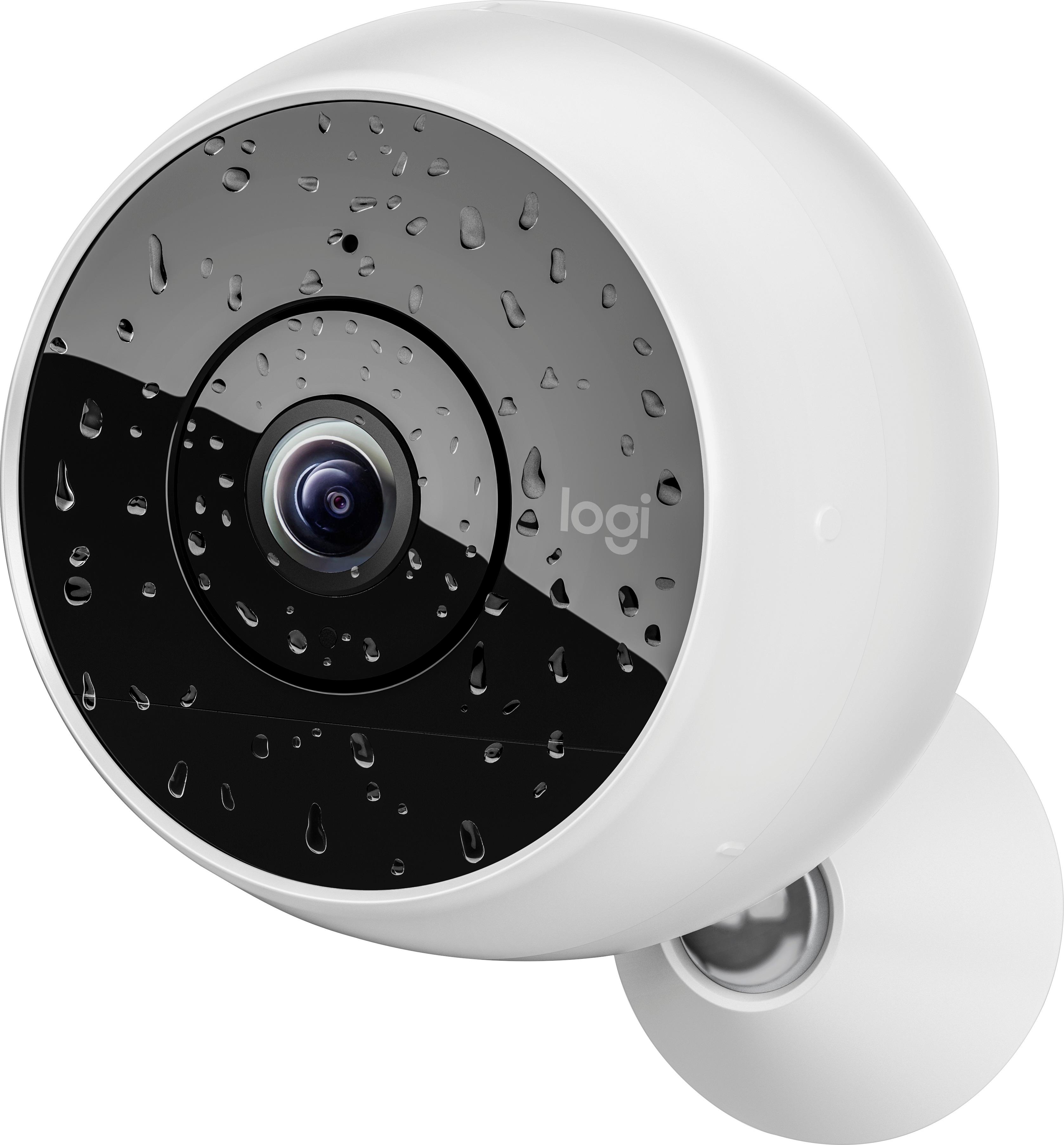 Best Buy Logitech Circle 2 Indooroutdoor 1080p Wi Fi Wire Free Home Security Camera White 961