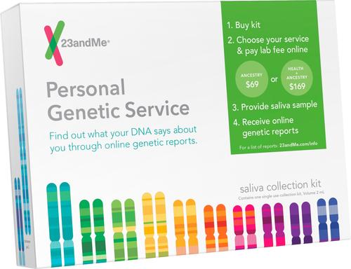  23andMe - Personal Genetic Service - Saliva Collection Kit