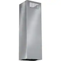 Duct Extension Kit for Select Bosch Island Range Hoods - Stainless Steel - Front_Zoom