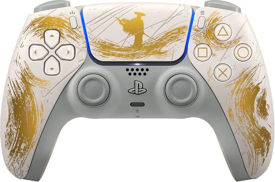 Sony Interactive Entertainment PlayStation DualSense® Wireless Controller – Ghost of Yōtei™ Gold Limited Edition Ghost of Yōtei Gold Limited