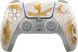 Sony Interactive Entertainment - DualSense Wireless Controller for PS5, PC, Mac & Mobile - Ghost of Yōtei Gold Limited Edition