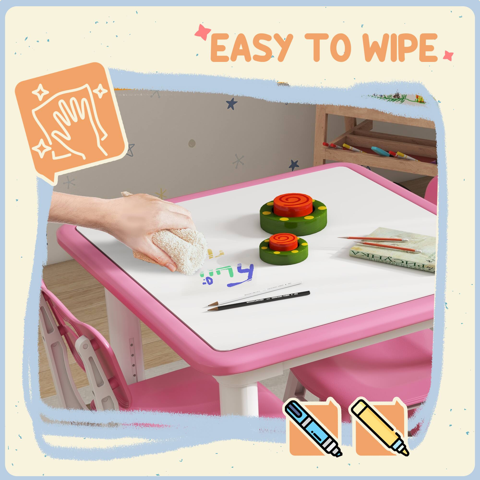 EASY TO WIPE
