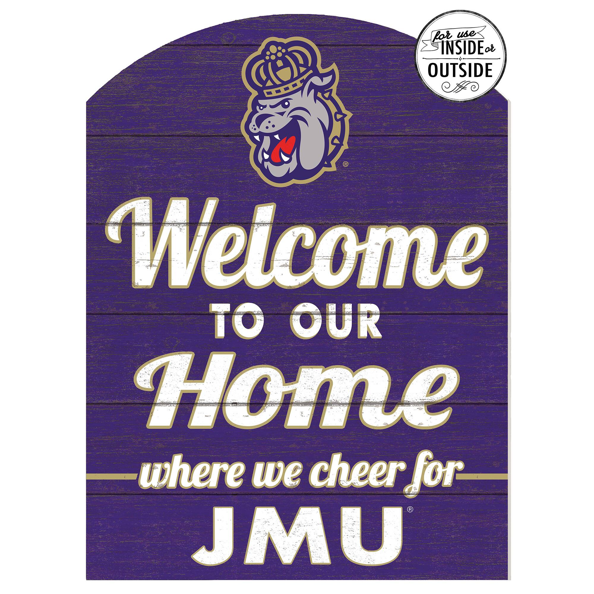 James Madison Dukes 16'' x 22'' Marquee Sign