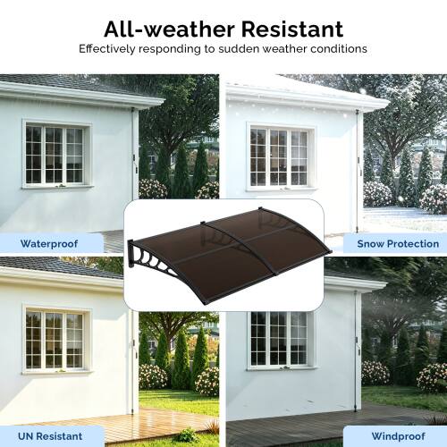 All-weather Resistant  
Effectively responding to sudden weather conditions  
Waterproof  
Snow Protection  
UN Resistant  
Windproof