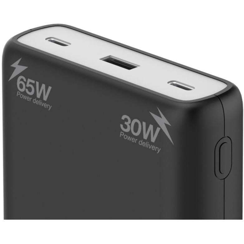 65W Power delivery  
30W Power delivery