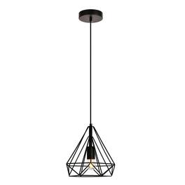 Living District - Jago Collection Pendant D9.8 H9.8 Lt:1 Finish - Black