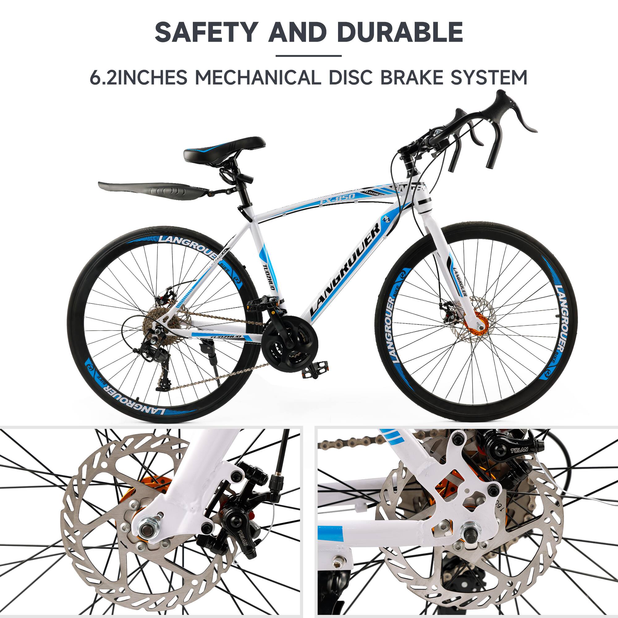 SAFETY AND DURABLE  
6.2 INCHES MECHANICAL DISC BRAKE SYSTEM
