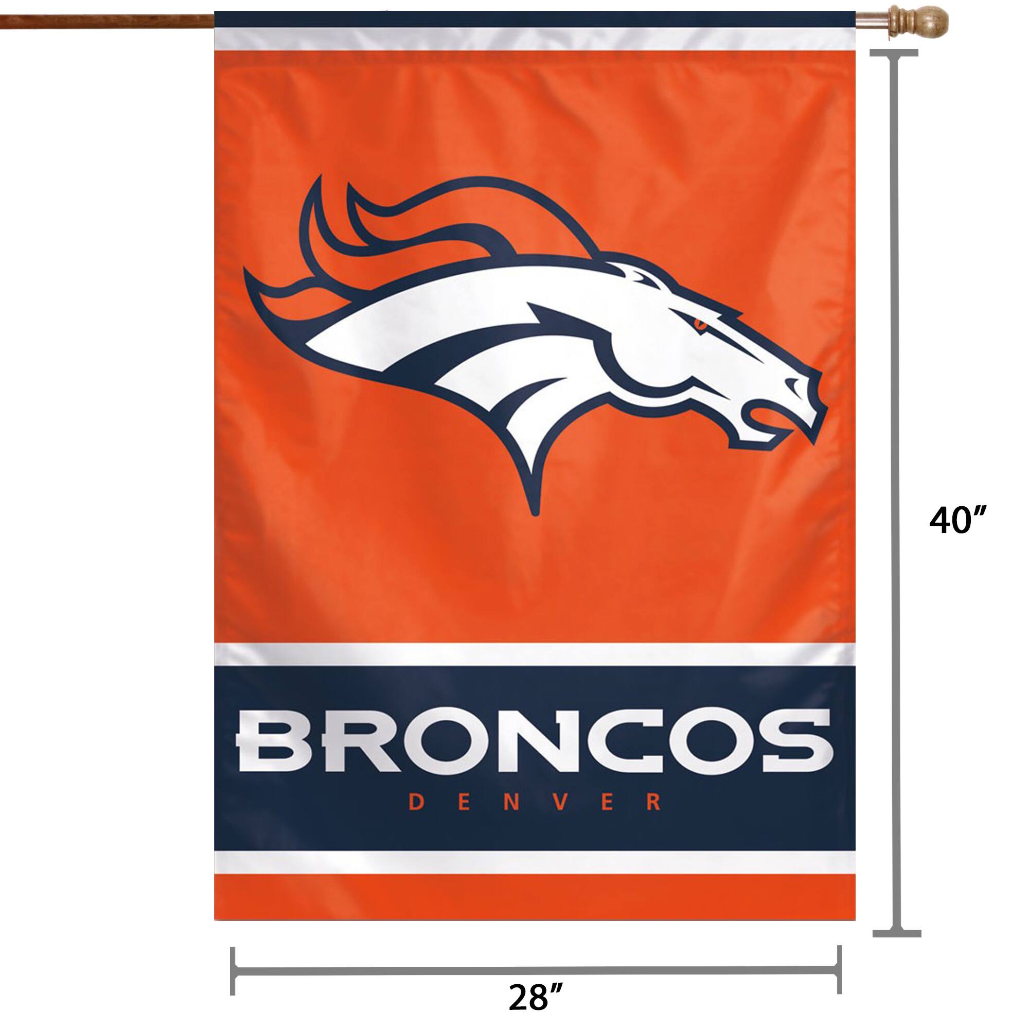 40"  
BRONCOS DENVER  
28"