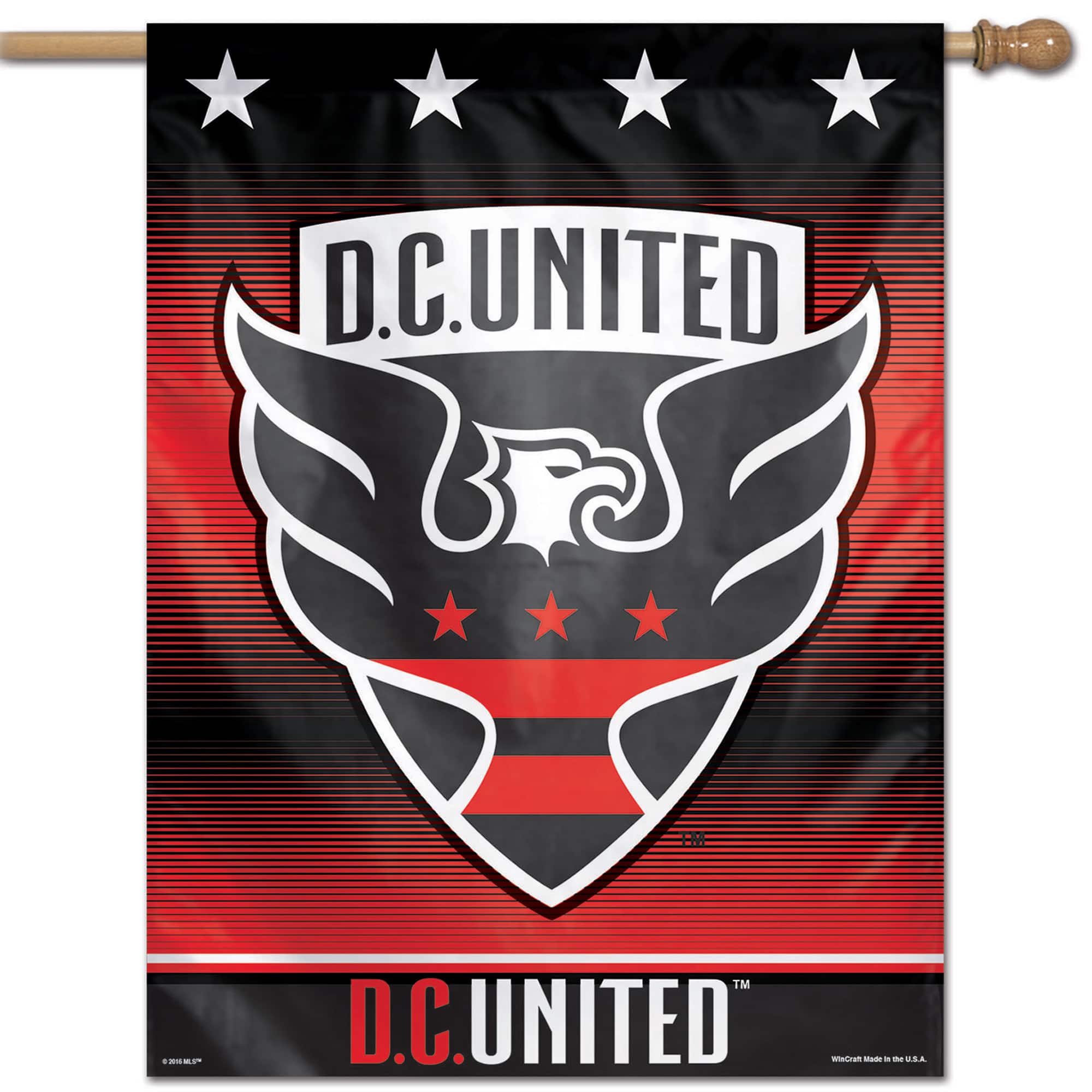WinCraft - D.C. United 28" x 40" Single-Sided Vertical Banner - Multicolor