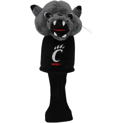 Front. Team Golf - Cincinnati Bearcats Mascot Golf Club Head Cover - Multicolor.