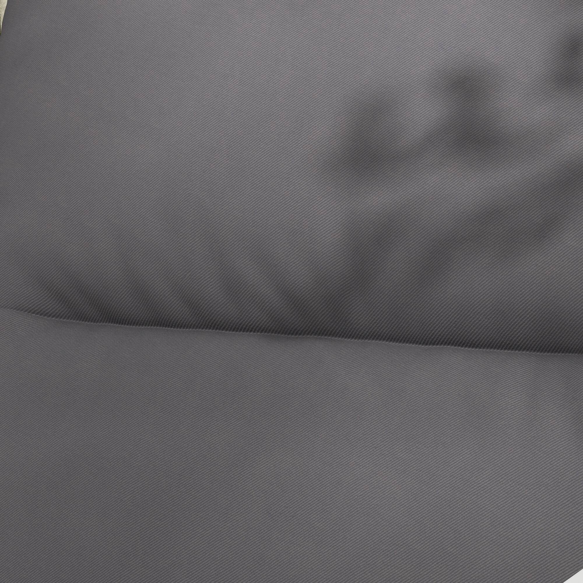 Alt View 7. Outsunny - 2 Piece Adirondack Chair Cushions, 59 x 20.5 x 2 inch Outdoor Chair Cushions for Fire Pit Chairs with Seat, Back, Ties - Gray.