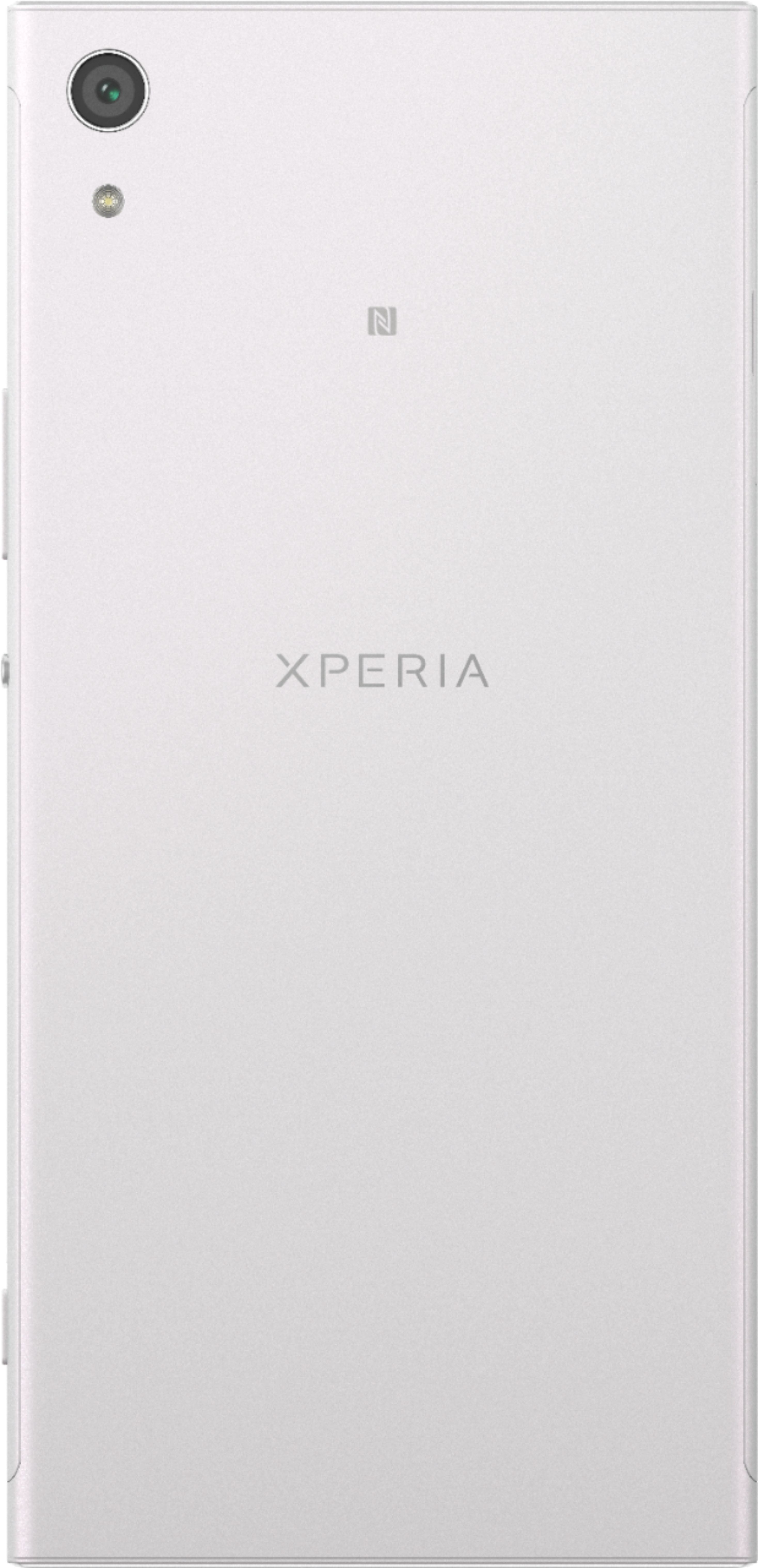Back. Sony - Xperia XA1 Ultra 4G LTE with 32GB Memory Cell Phone (Unlocked) - White.