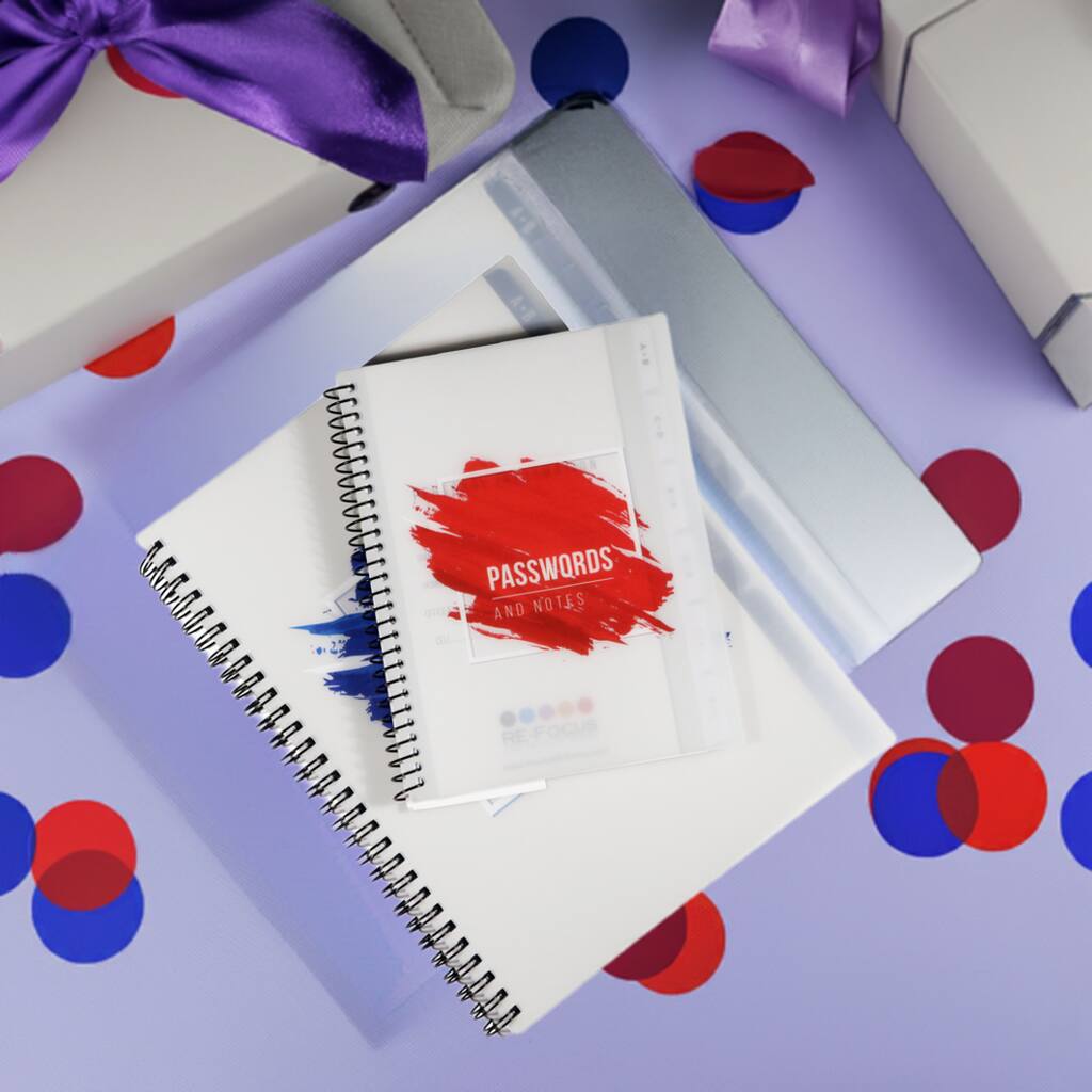 PASSWORDS AND NOTES RE-FOCUS