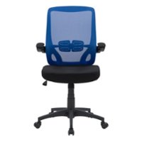 CorLiving WHR-505-O Workspace High Mesh Back Office Chair in - Blue - Front_Zoom