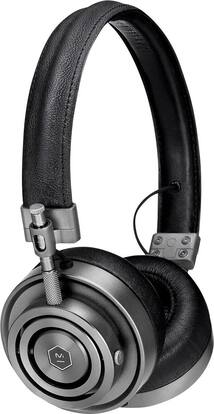 Master Dynamic Mh30 Master & Dynamic MH30 Wired On Ear Headphones Gunmetal/Black Leather ...