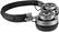 Left. Master & Dynamic - MH30 Wired On-Ear Headphones - Gunmetal/Black Leather.