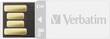 Verbatim - Clip-It 8GB USB 2.0 Flash Drive - White - Larger Front